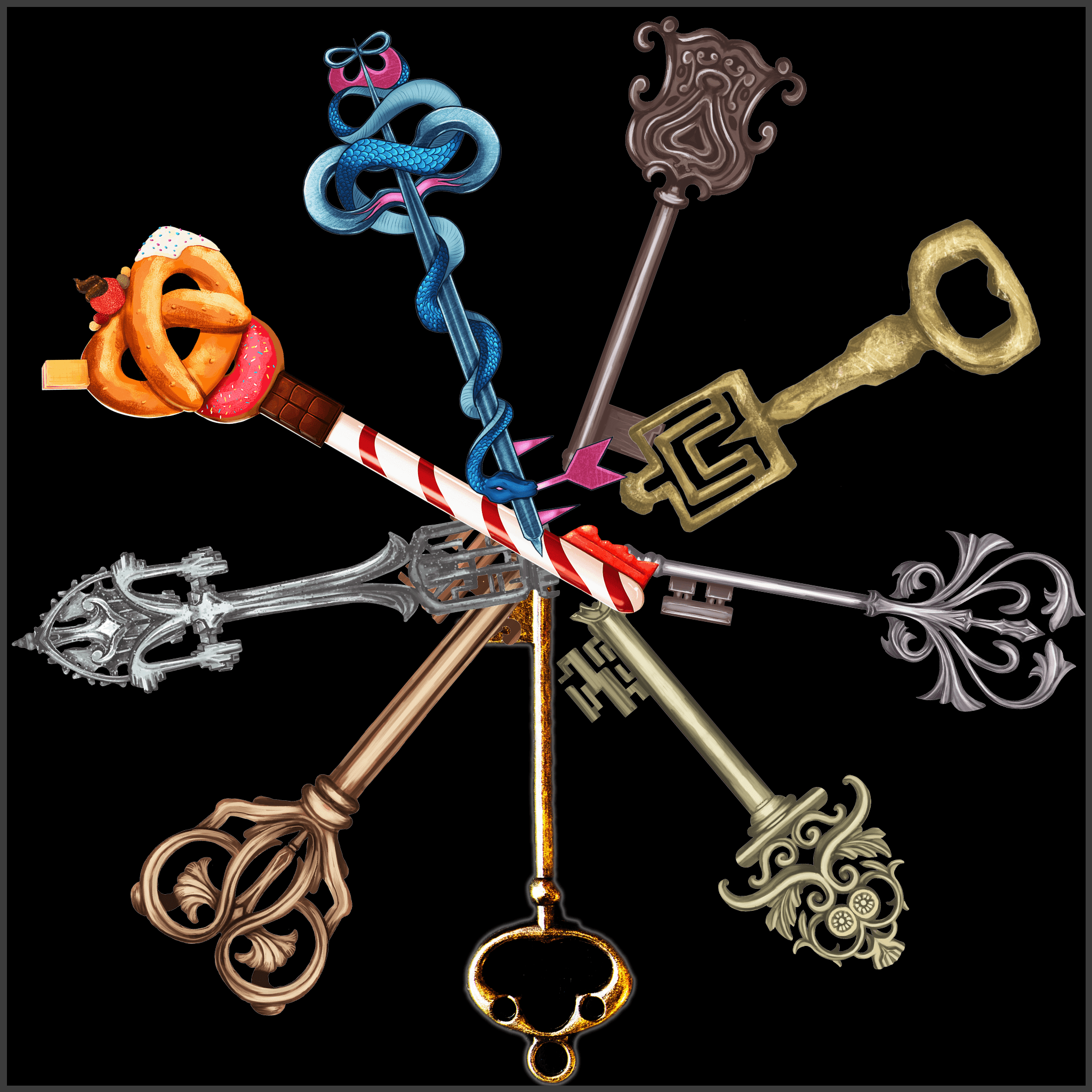 200 Keys: Keychain #238