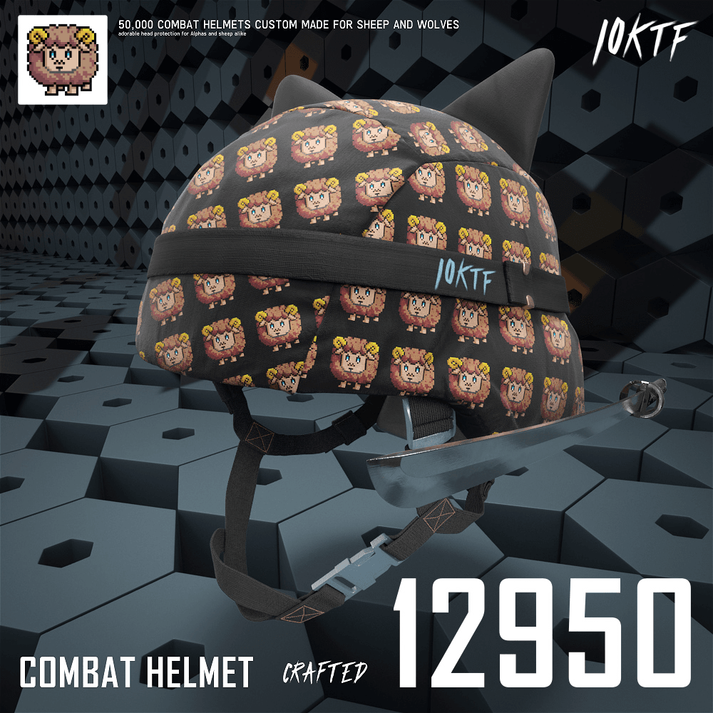 Wolf Combat Helmet #12950