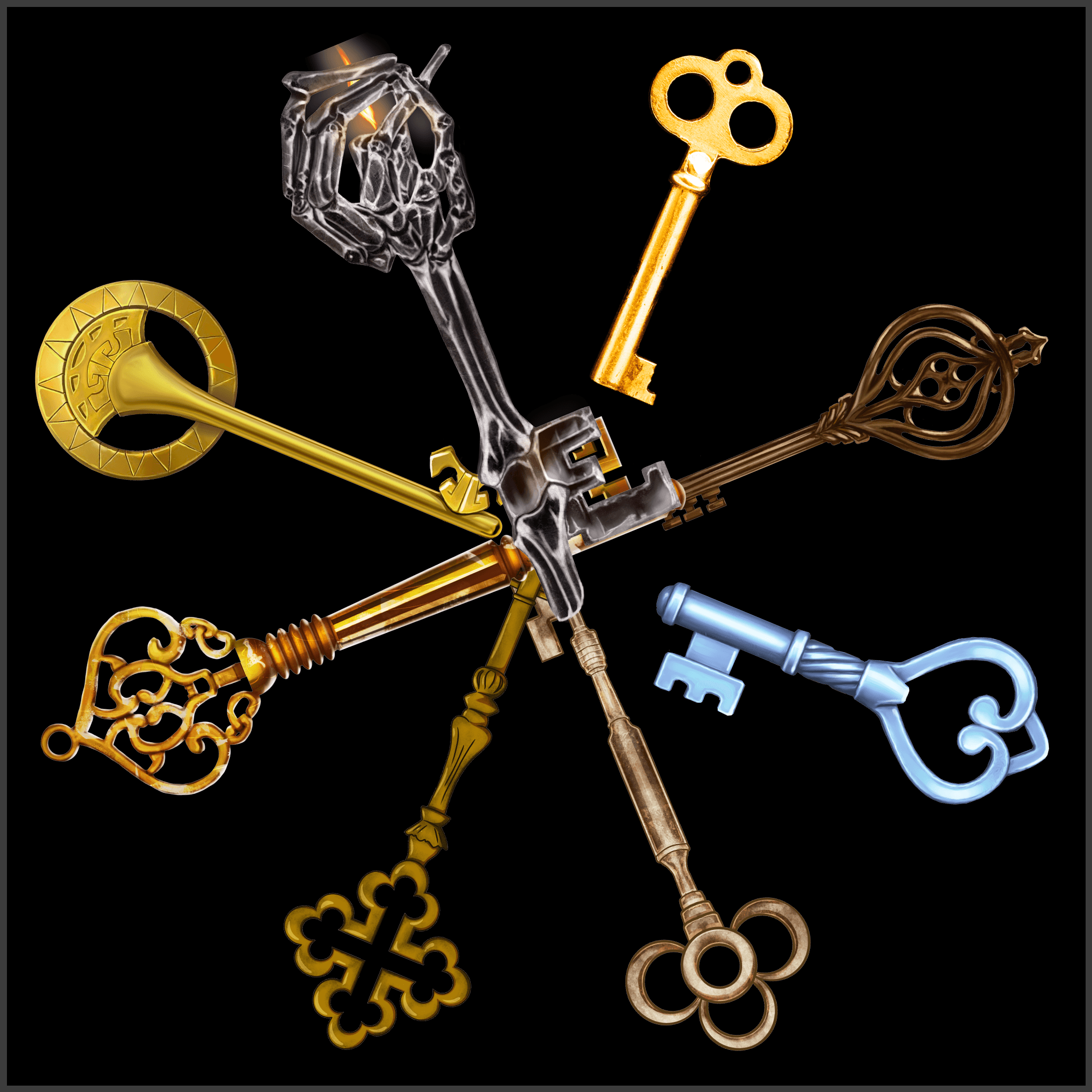 200 Keys: Keychain #1753