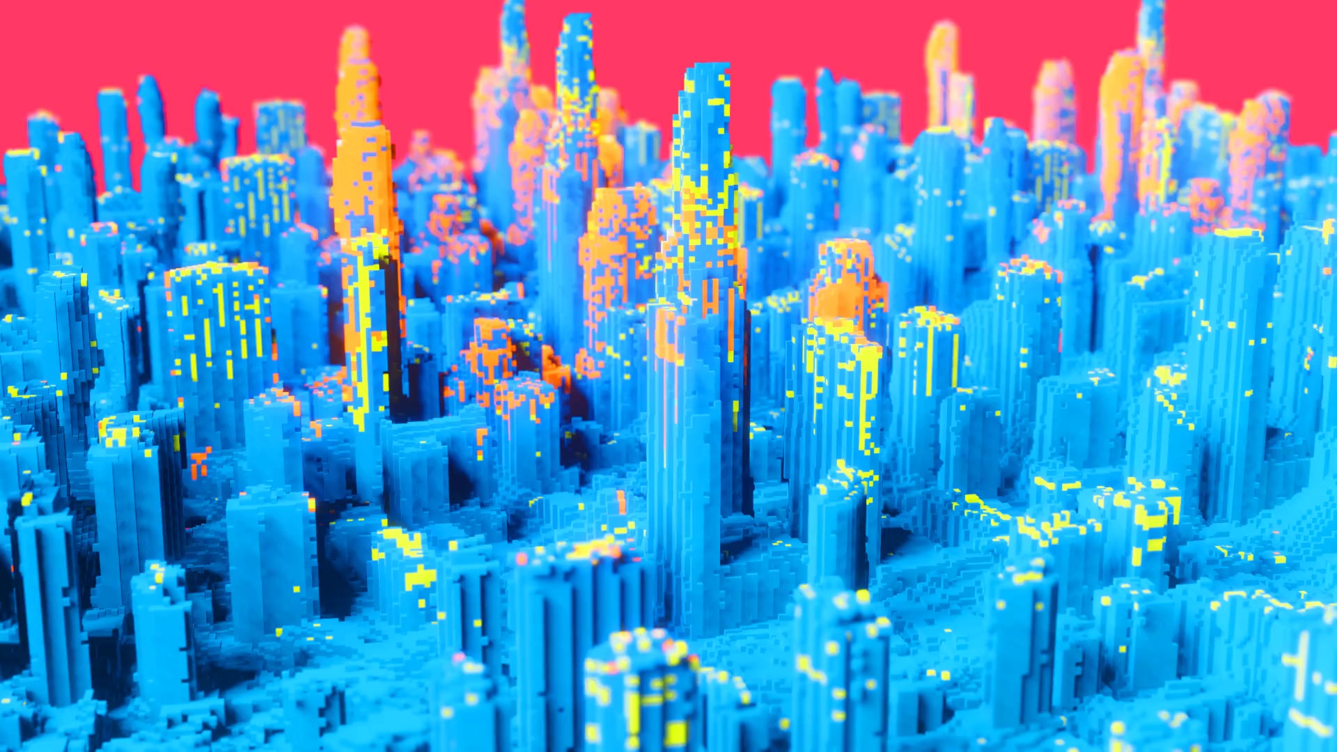 VOXEL CITYSCAPE