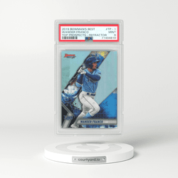 2019 Bowman's Best Top Prospects #TP-1 Wander Franco - Refractor (PSA 9 MINT)