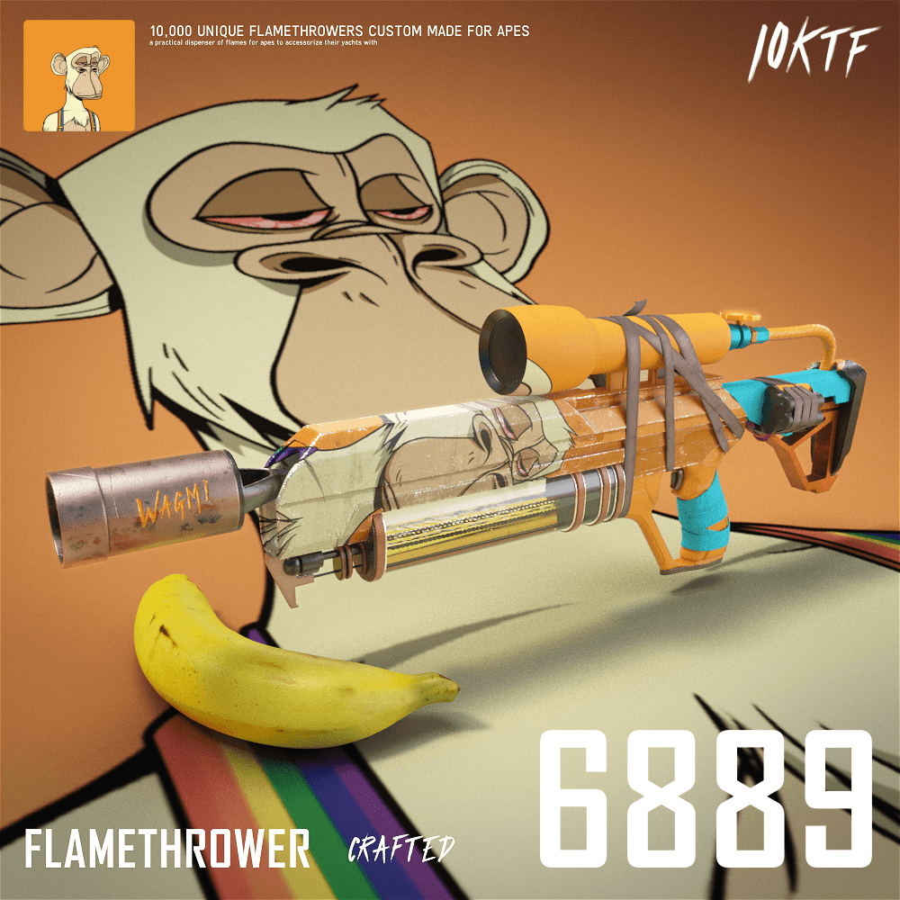 Ape Flamethrower #6889