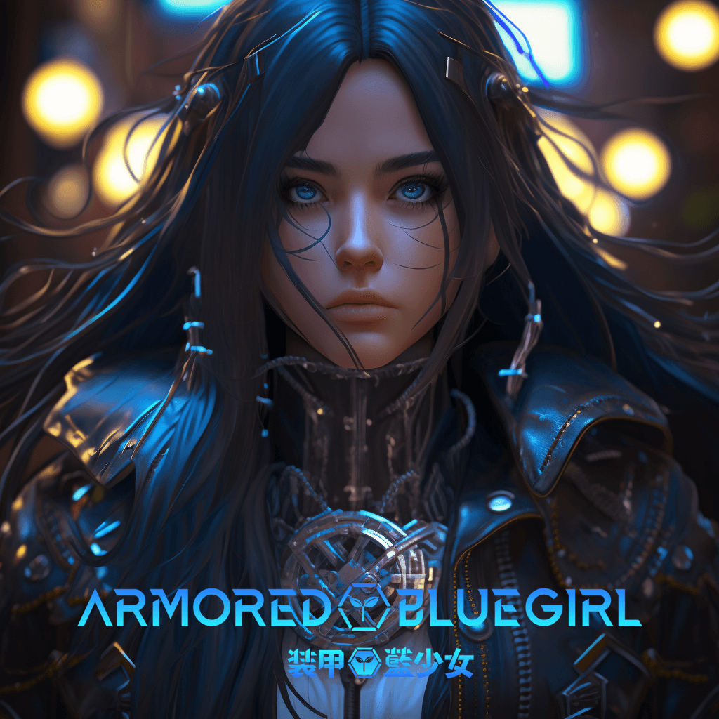 Armored Blue Girl 2023.9 FreeMint