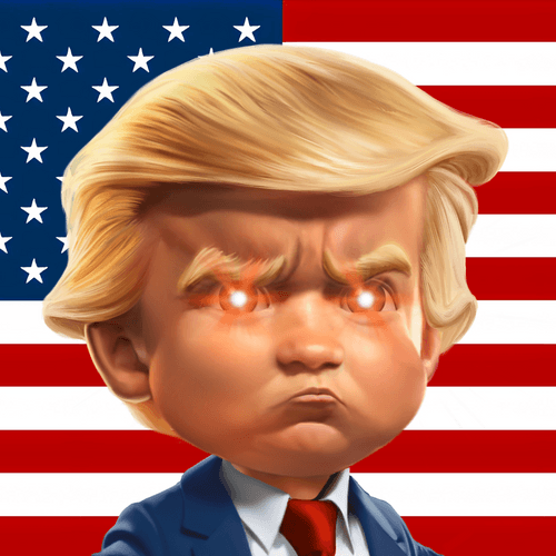 Baby Trump Digital Trading Cards