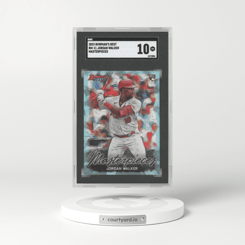 2023 Bowman's Best Bowman Masterpieces #BM11 Jordan Walker (SGC 10 GEM MINT)