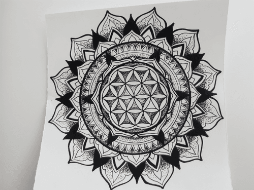 Dreamscapes in Zentangle