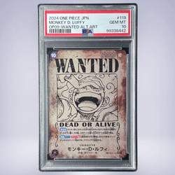 2024 ONE PIECE モンキー・D・ルフィ #119 PSA 10