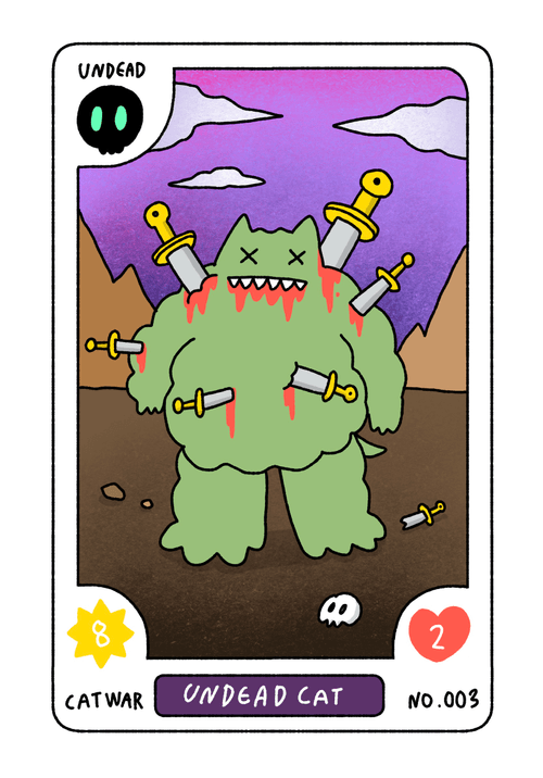 Cats War Card Pack 1