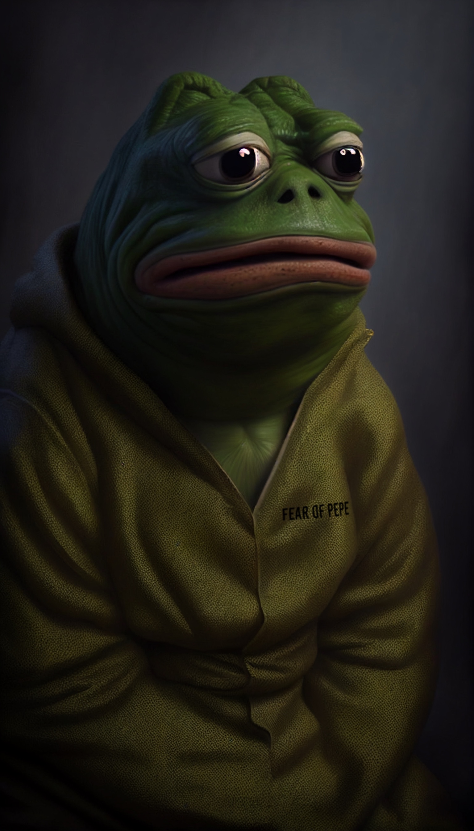 Posing for Portrait of Pepe