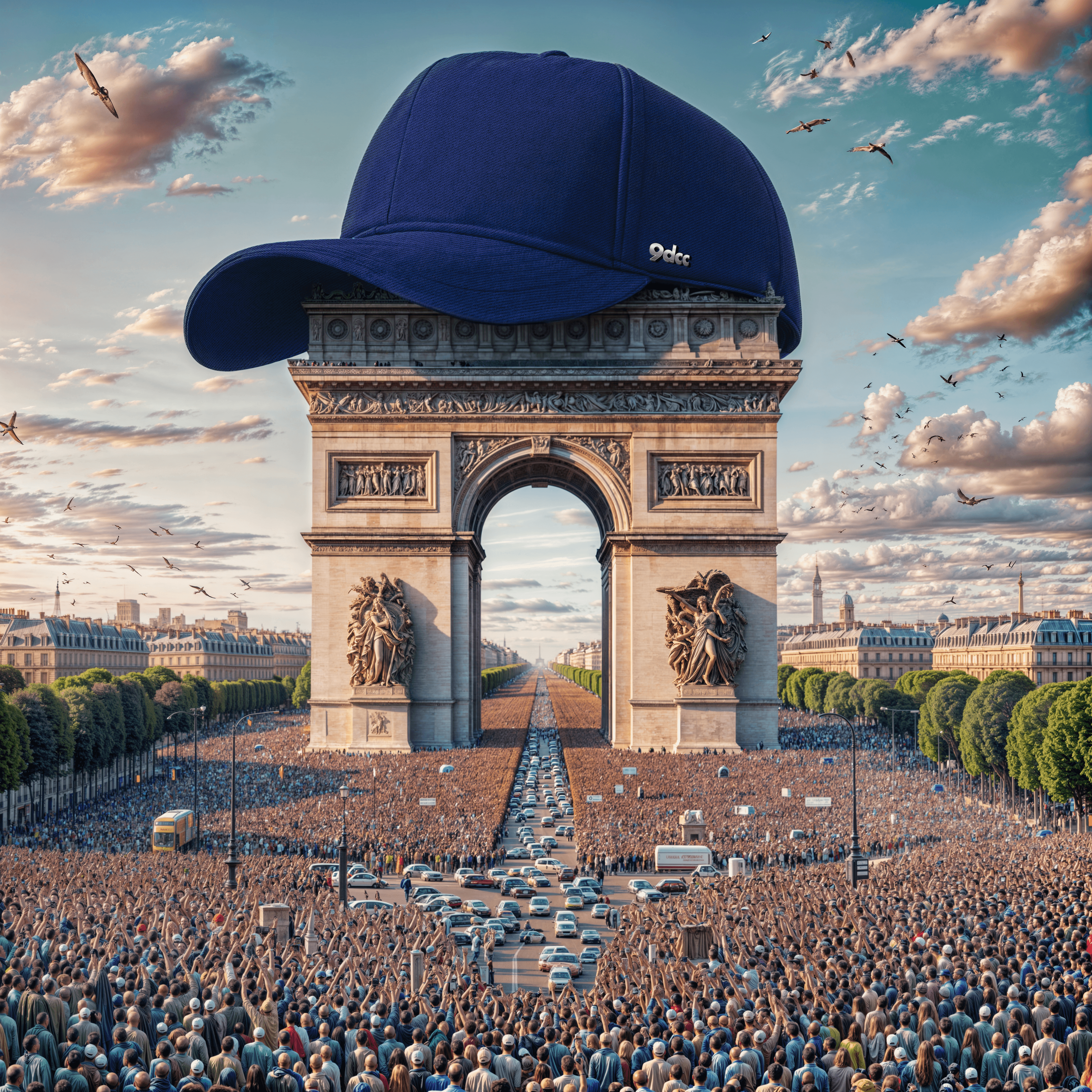 Arc de Triomphe wif hat