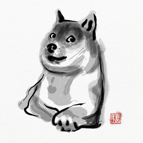 Crypto Sumi-E