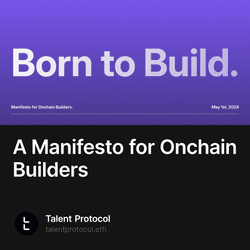 A Manifesto for Onchain Builders collection image