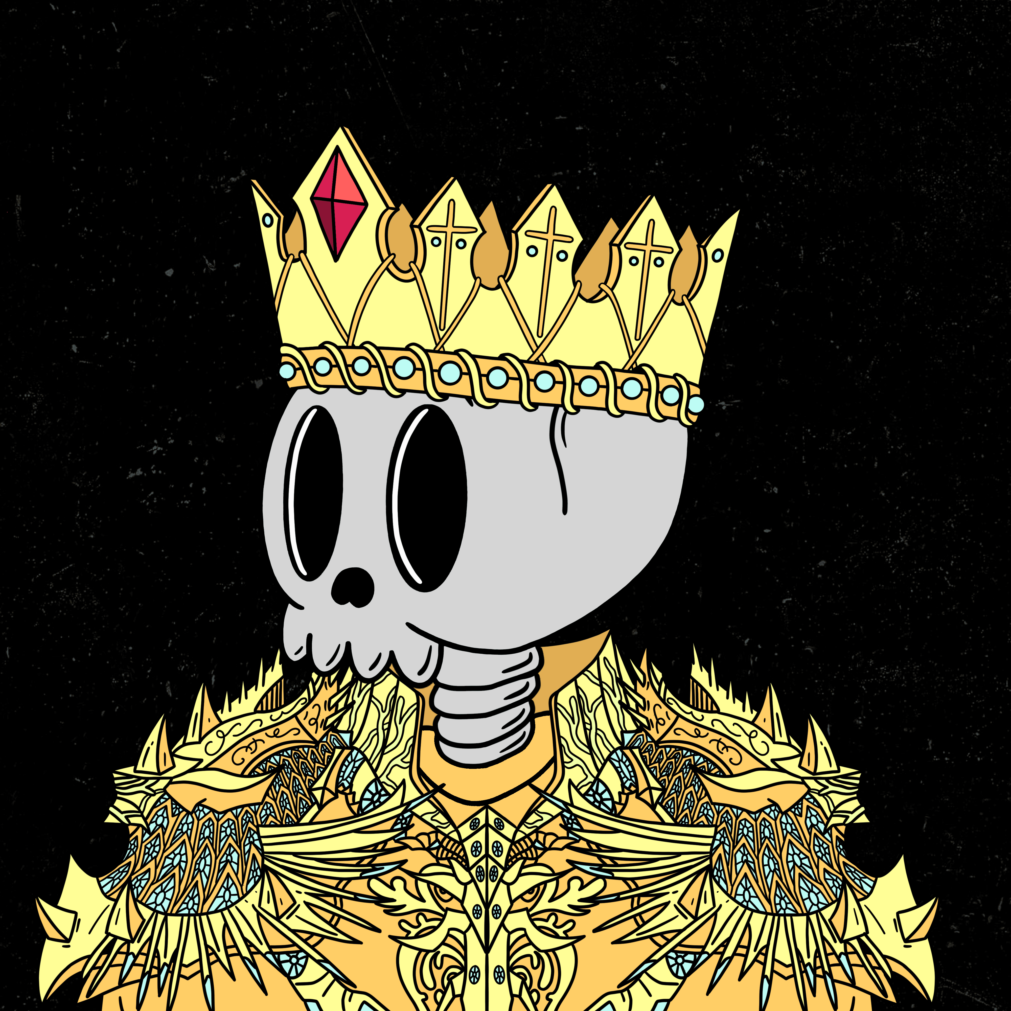 Skeleton 416: GOLDEN GOD 