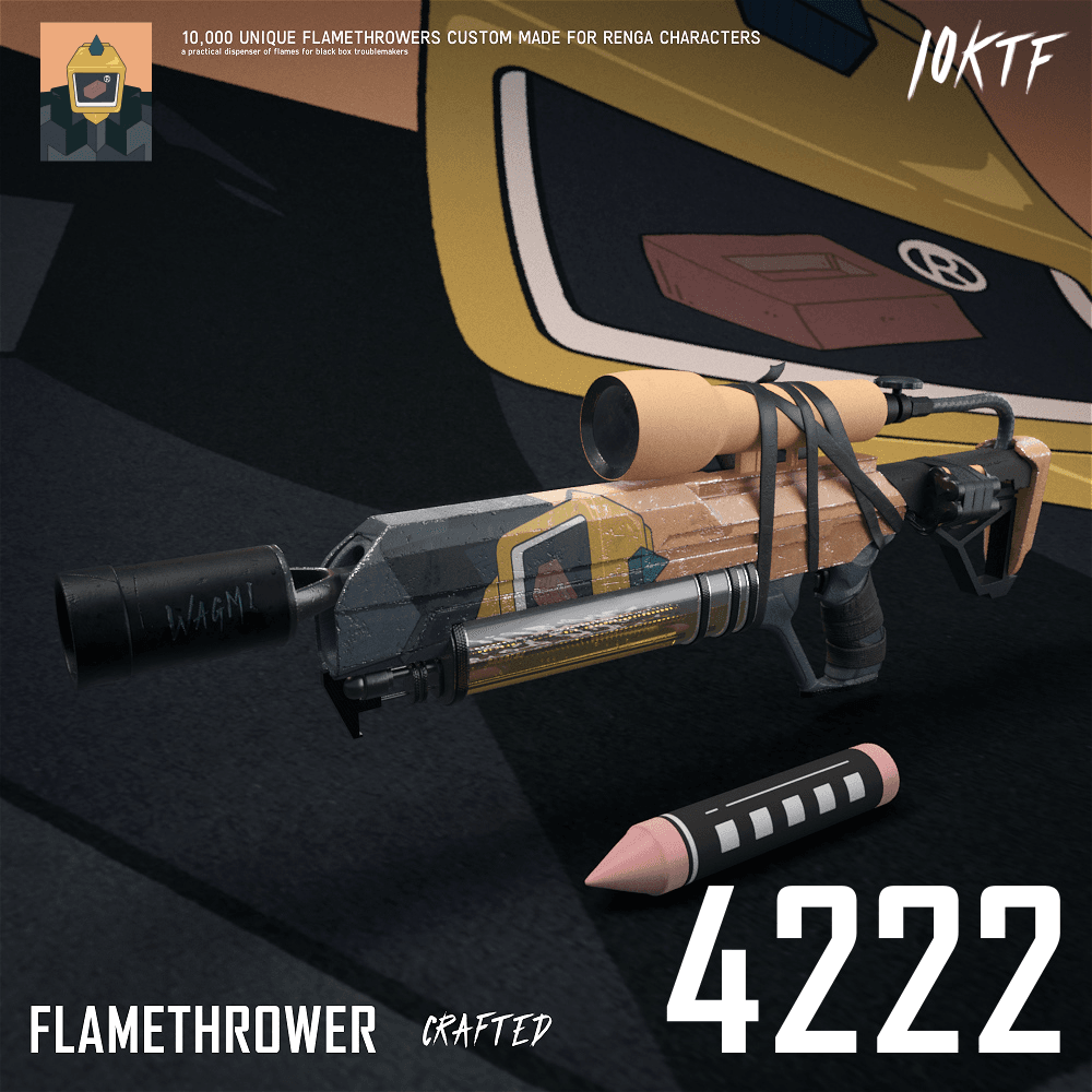 RENGA Flamethrower #4222