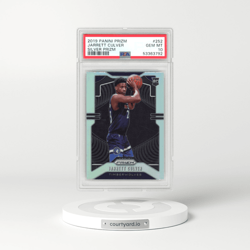 2019 Panini Prizm #252 Jarrett Culver - Silver Prizm (PSA 10 GEM MINT)