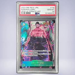 2023 ONE PIECE ロロノア・ゾロ #118 PSA 10