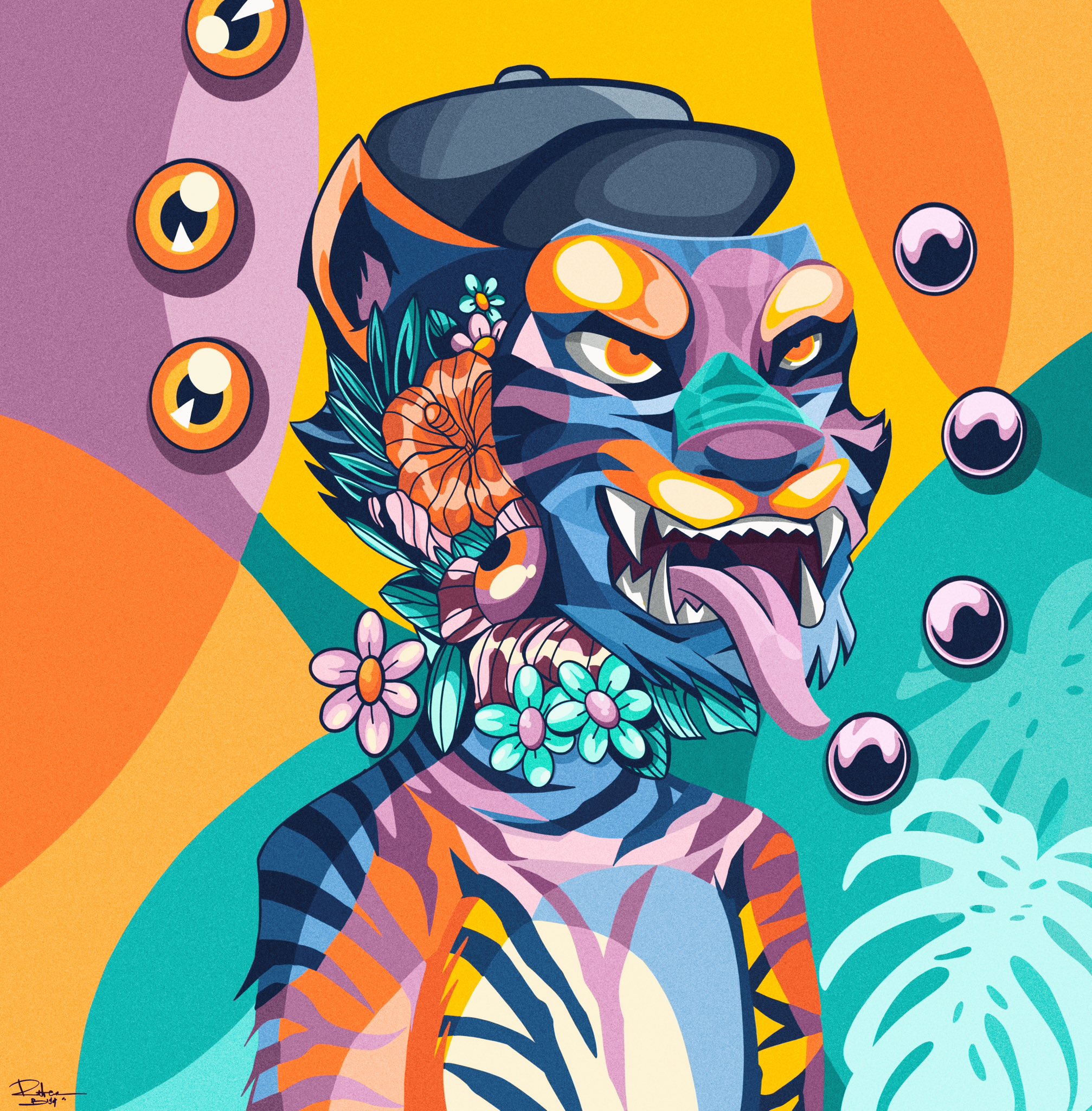 Crazy Panthers x Ruben Q Artist Collab #1