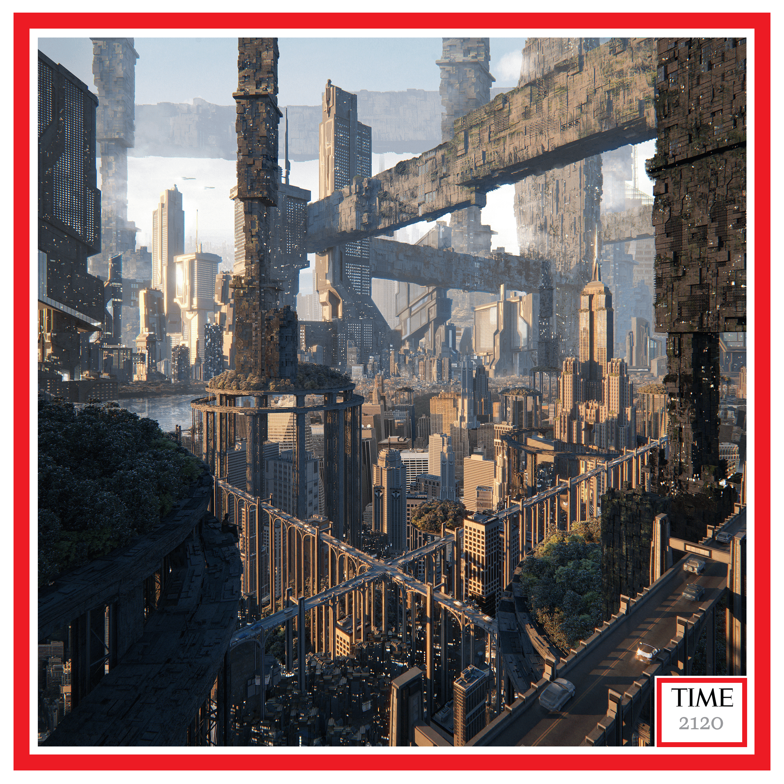 Highgardens of NYC, 2120 by Idil Dursun