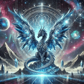 Sapphire Celestial Dragon
