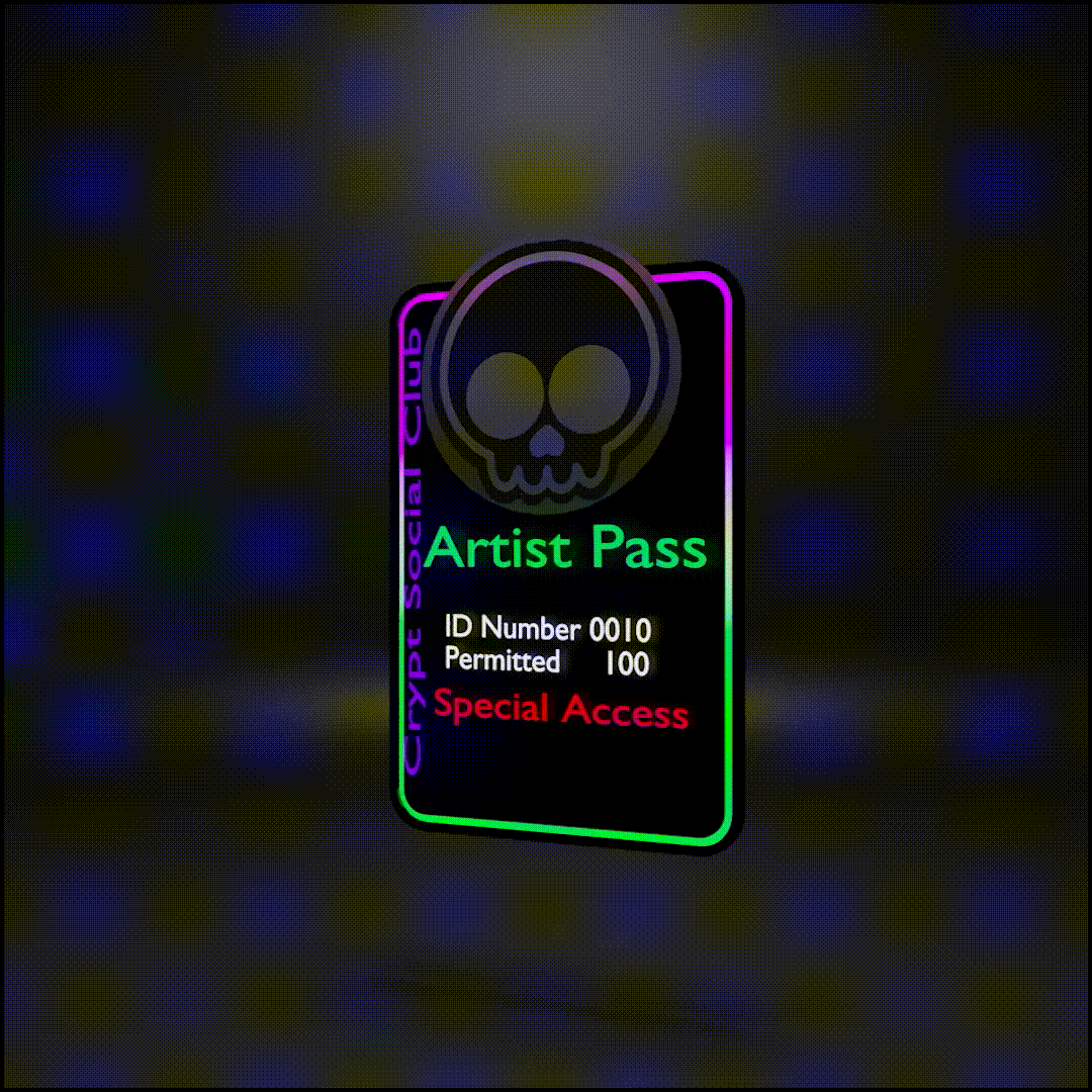CSC Artist Pass #10