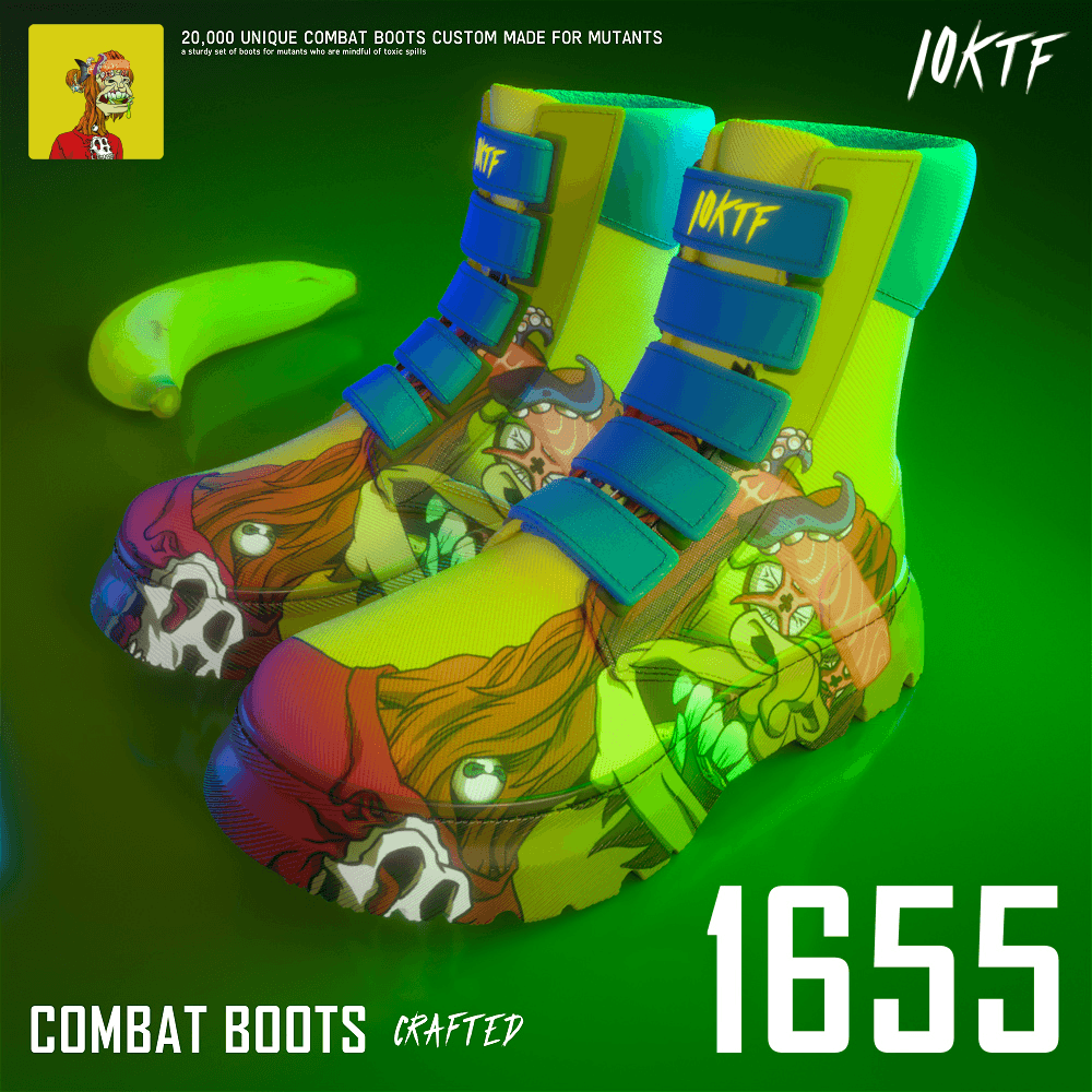 Mutant Combat Boots #1655