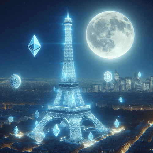 Paris 2024 Ethereum Eiffel Tower