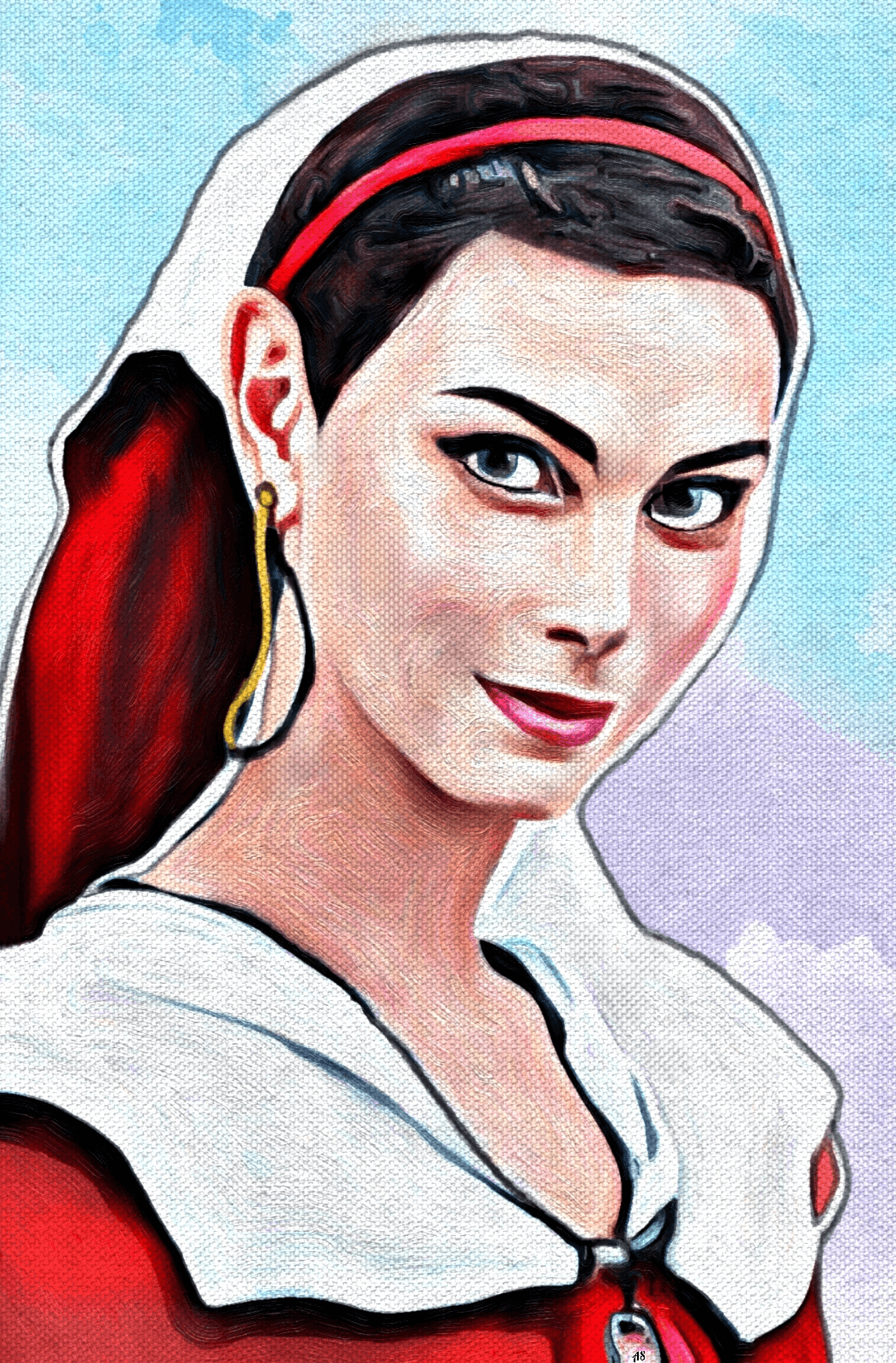 Morena Baccarin Queen BaccarinPopArt ll 2023