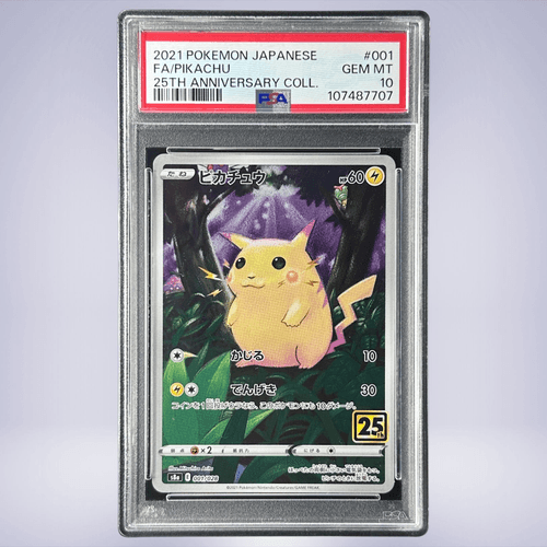 2005 ピカチュウ カード #001 Gem Mint 10 PSA 10 GEM MT Pikachu 001/SV-P Scarlet & Violet Promo