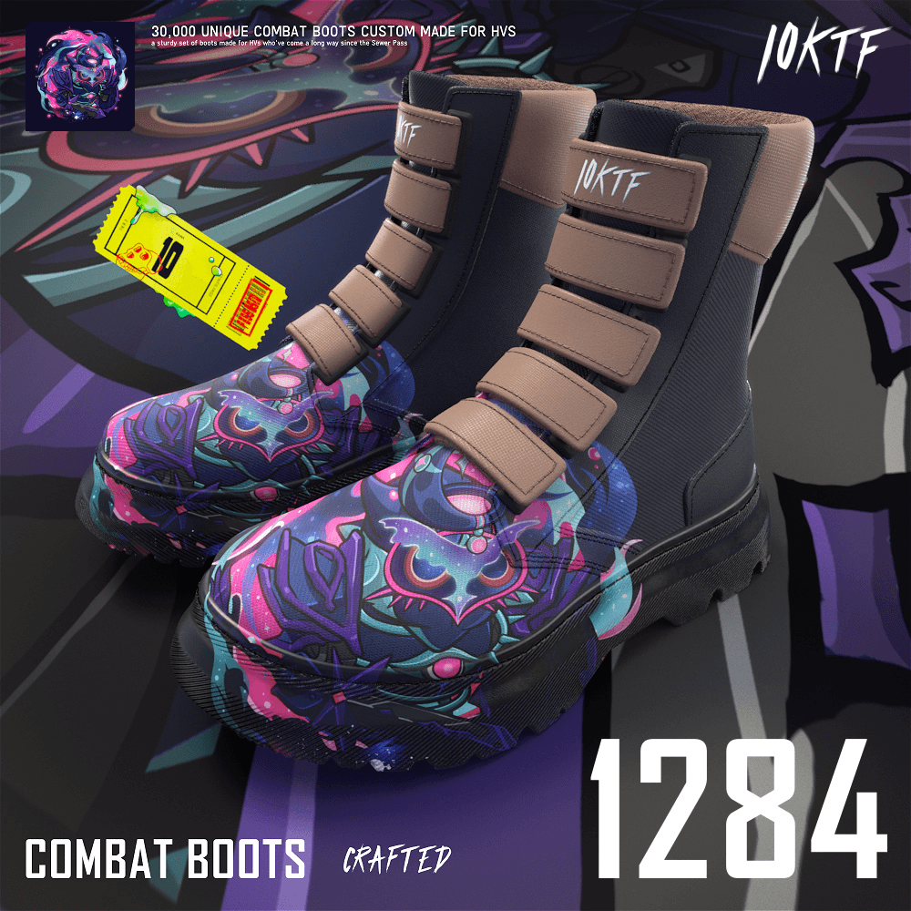 HV-MTL Combat Boots #1284