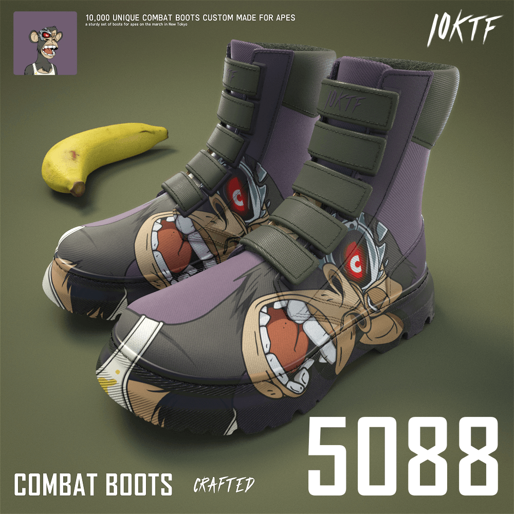 Ape Combat Boots #5088