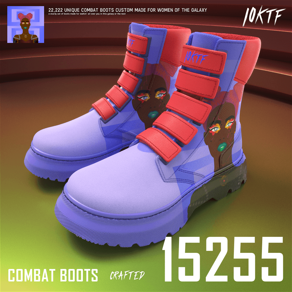 Galaxy Combat Boots #15255