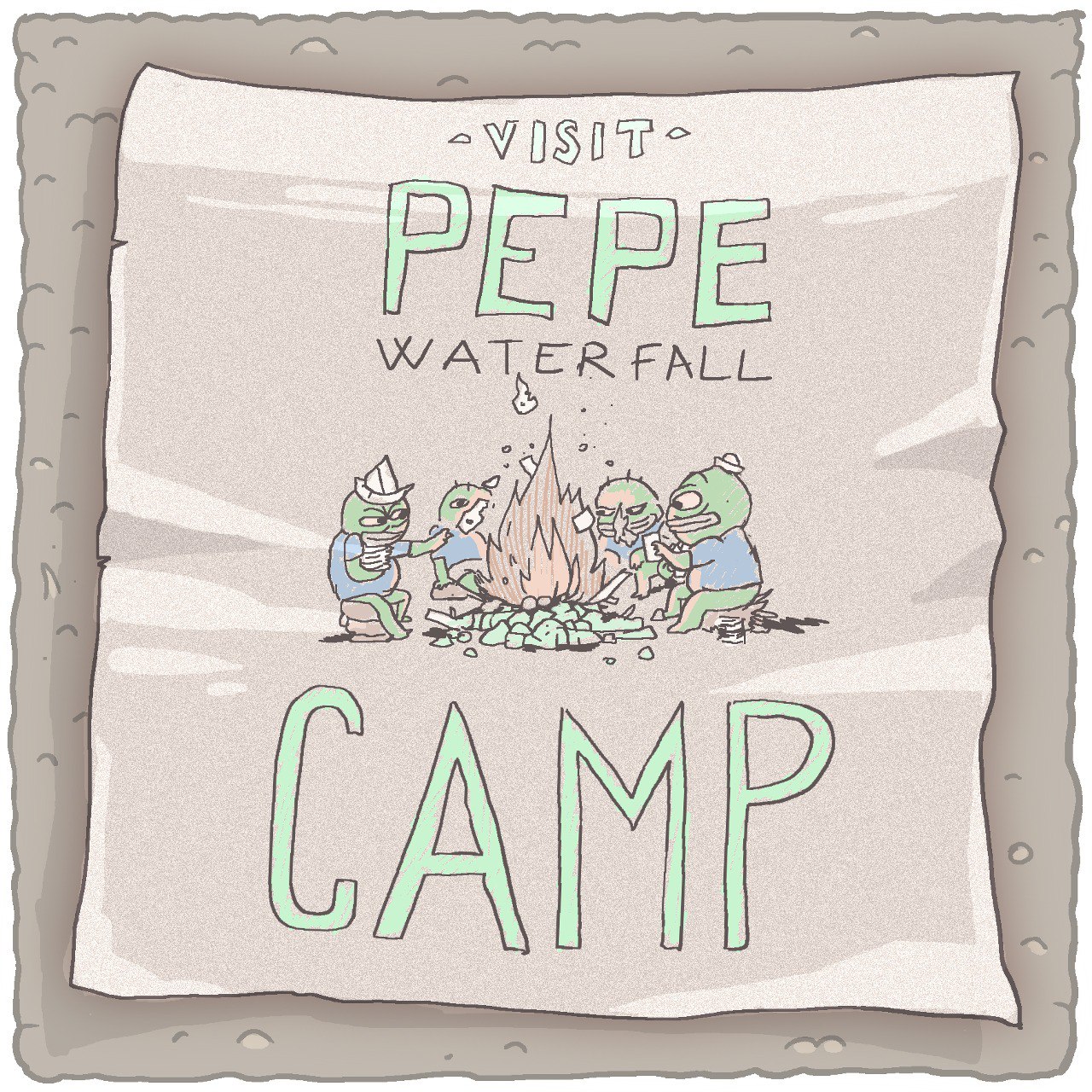 Pepe Waterfall Camp Flyer
