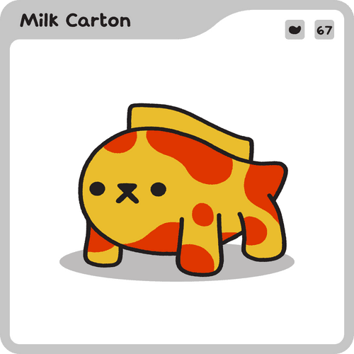 Milk Carton Milo #67