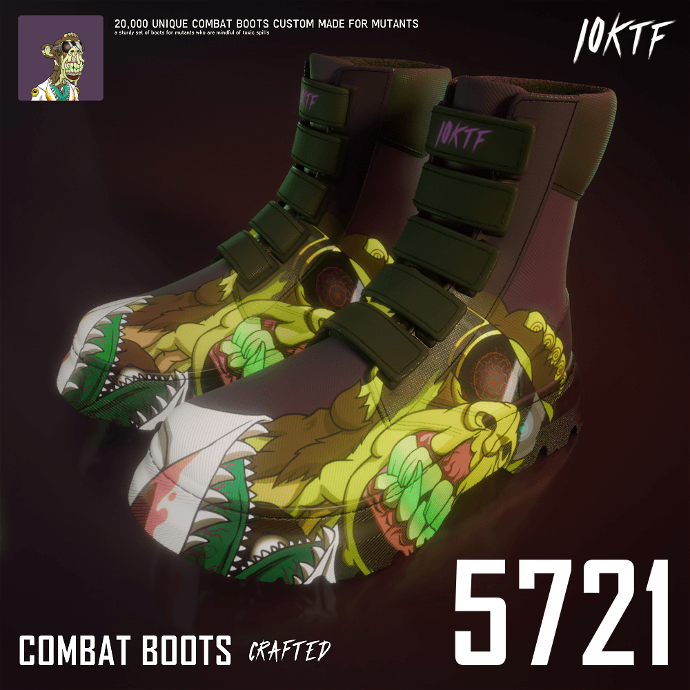 Mutant Combat Boots #5721