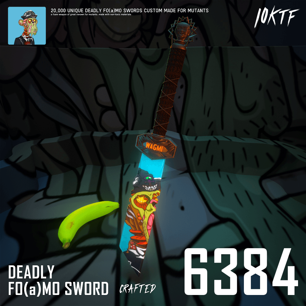 Mutant Deadly FO(a)MO Sword #6384