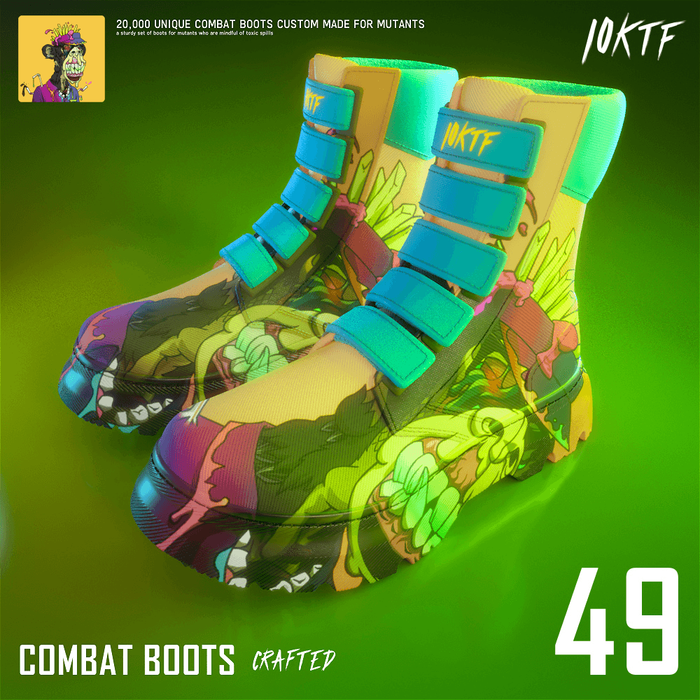 Mutant Combat Boots #49