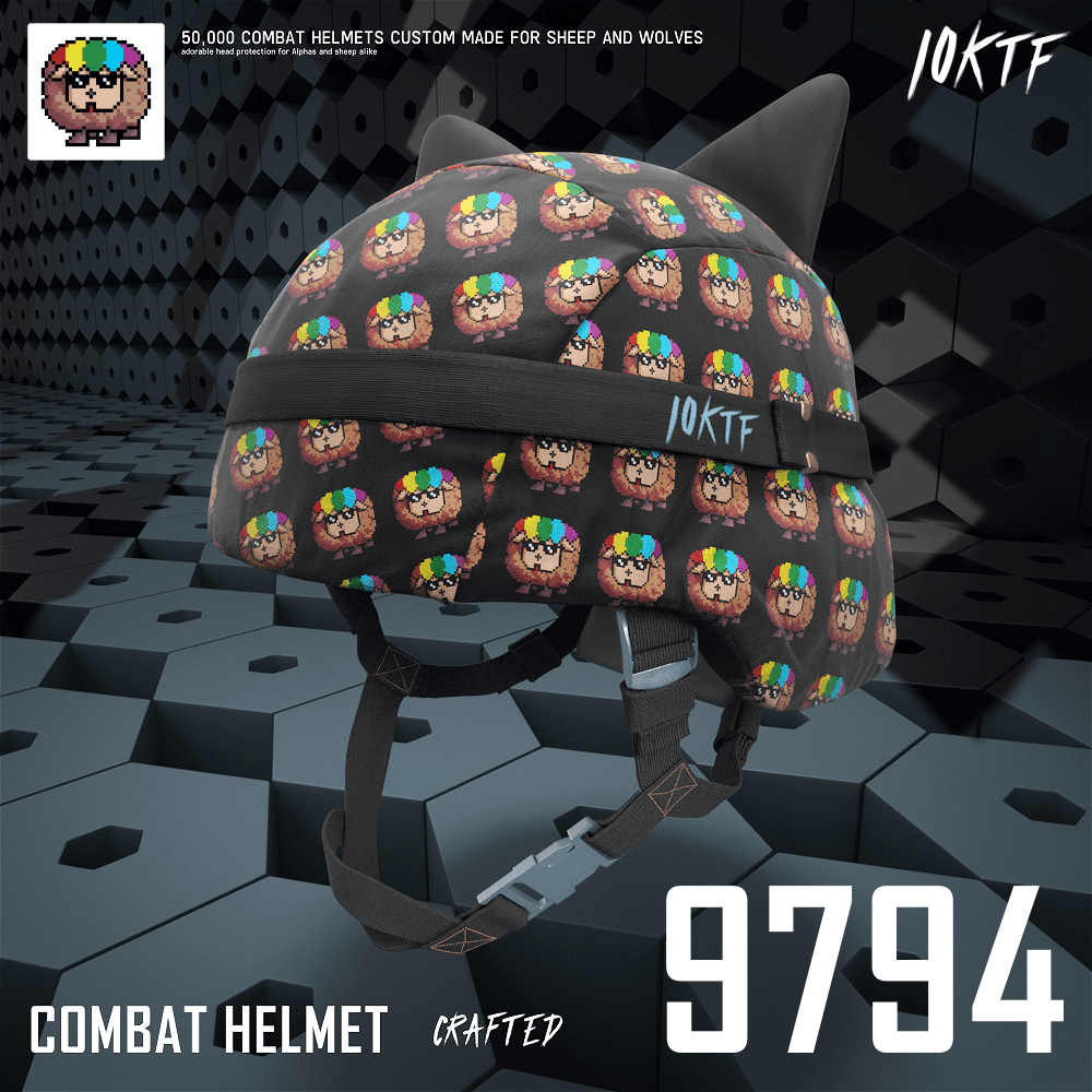Wolf Combat Helmet #9794