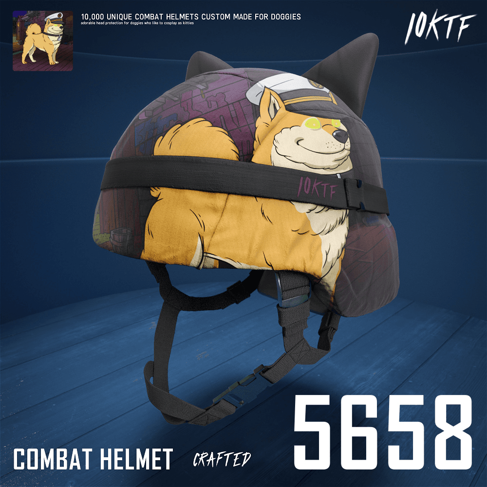 Kennel Combat Helmet #5658