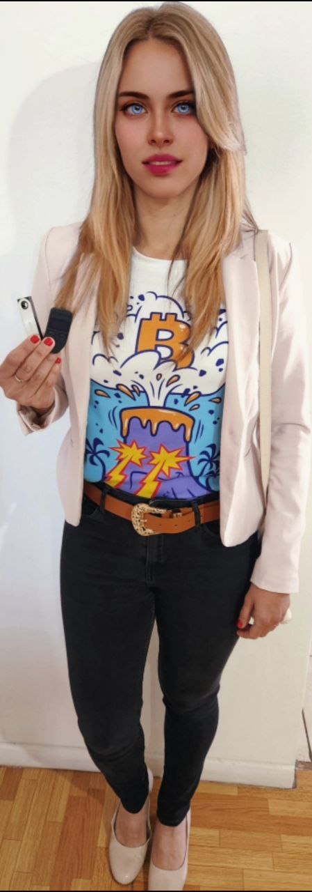 Barbie Bitcoin blondie