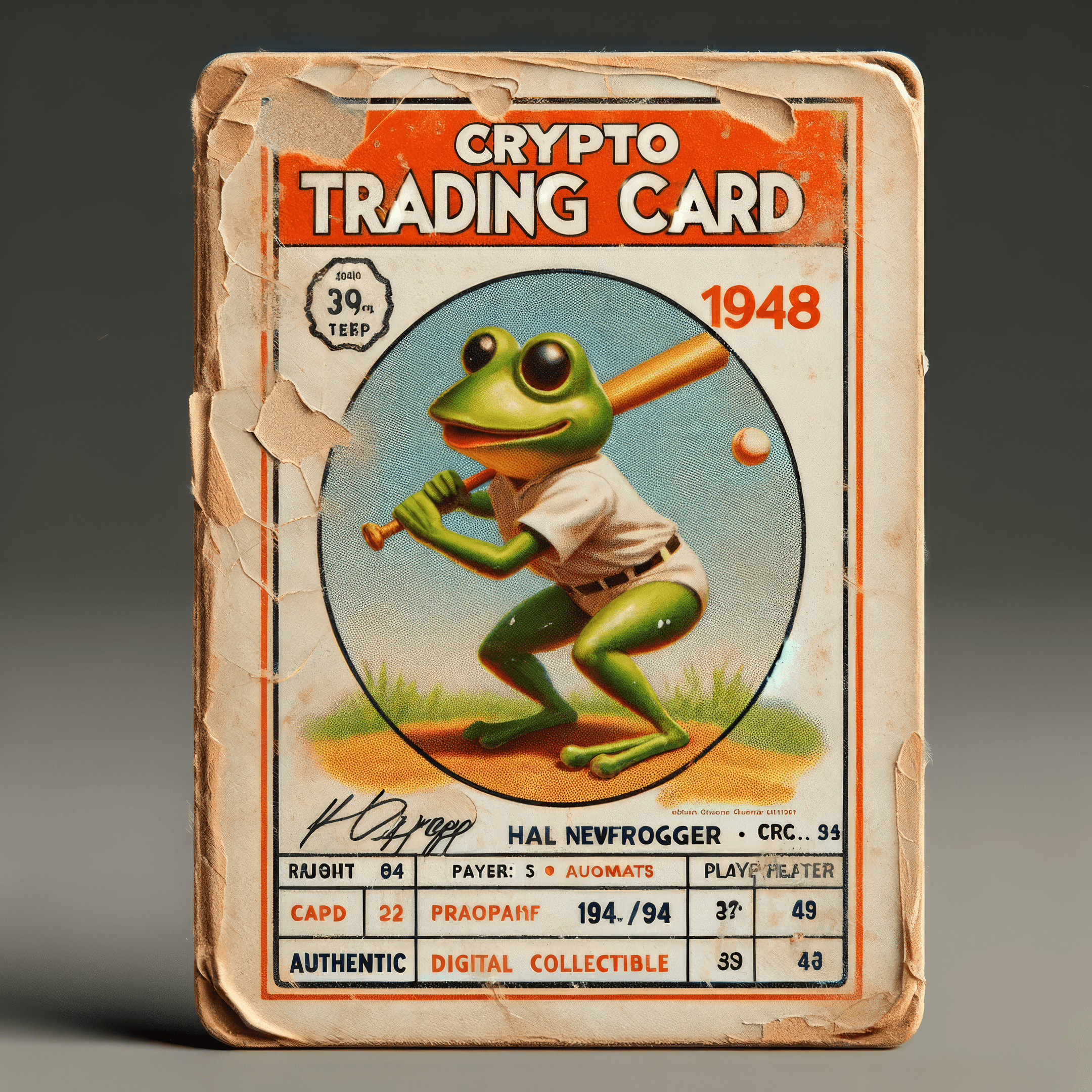 Crypto Trading Cards (1880-1979) - Collection