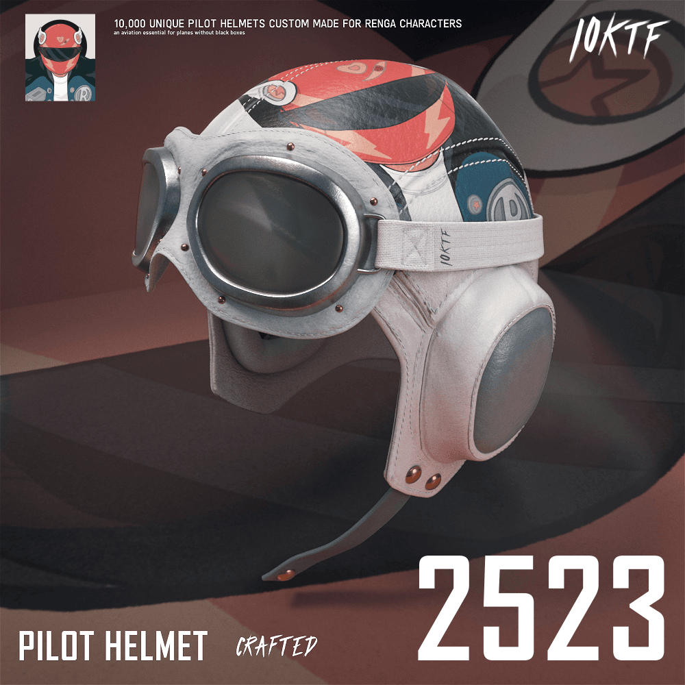 RENGA Pilot Helmet #2523