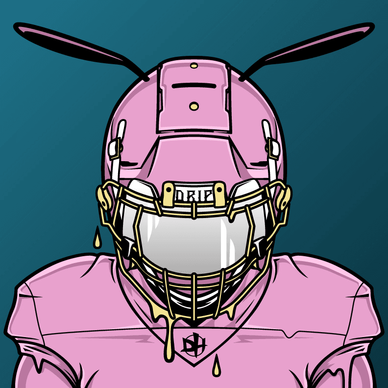  Pink Football Drip