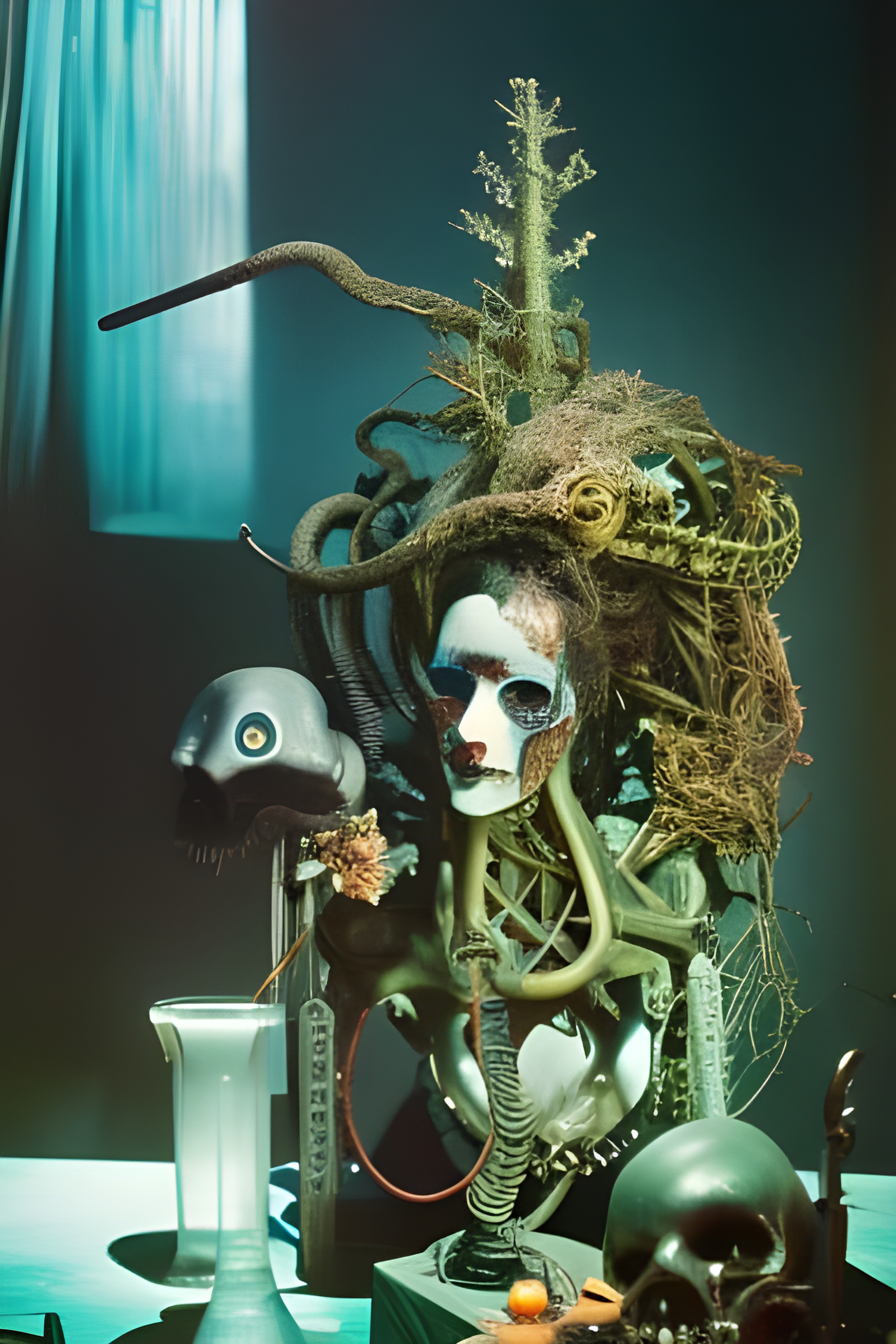 Creepy Collectible 048 - Mad Scientist on a Bad Hair Day