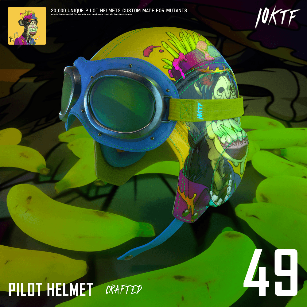 Mutant Pilot Helmet #49