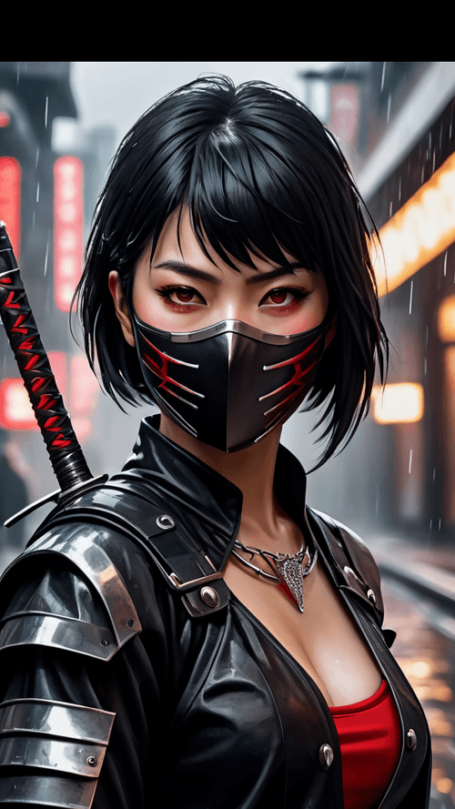 Asami Cyberpunk Samurai 02