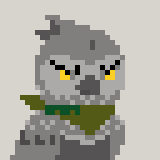 NounishNarukami-Grey parrot #1157