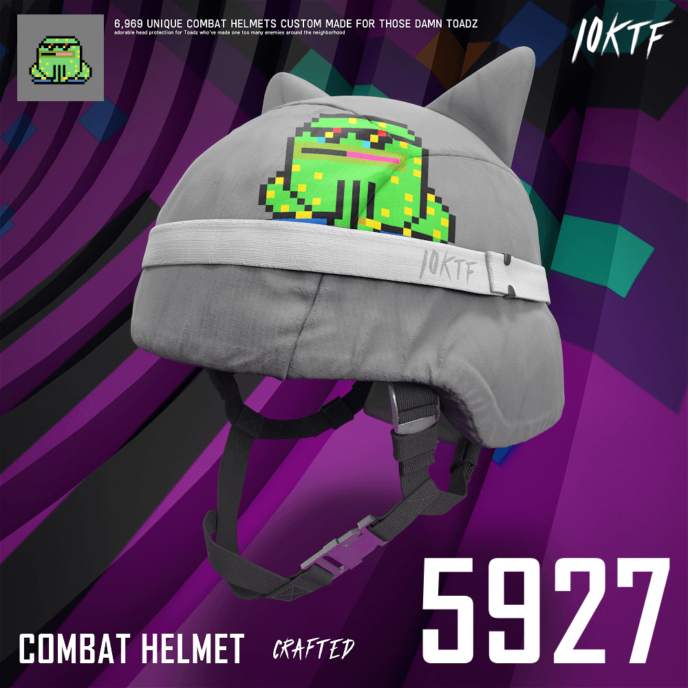 Toadz Combat Helmet #5927