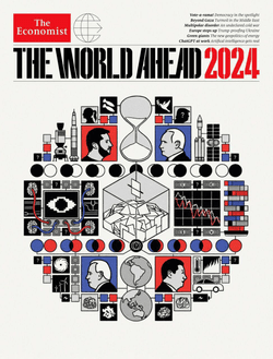 The Economist "THE WORLD AHEAD 2024" collection image
