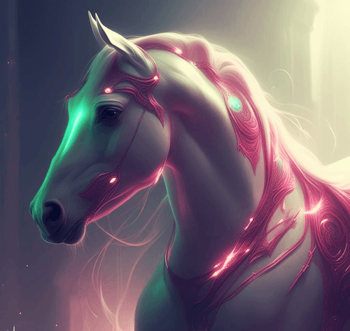 Golden horses