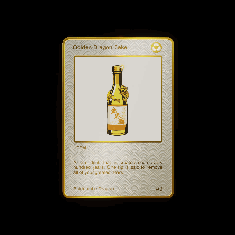 Golden Dragon Sake 68